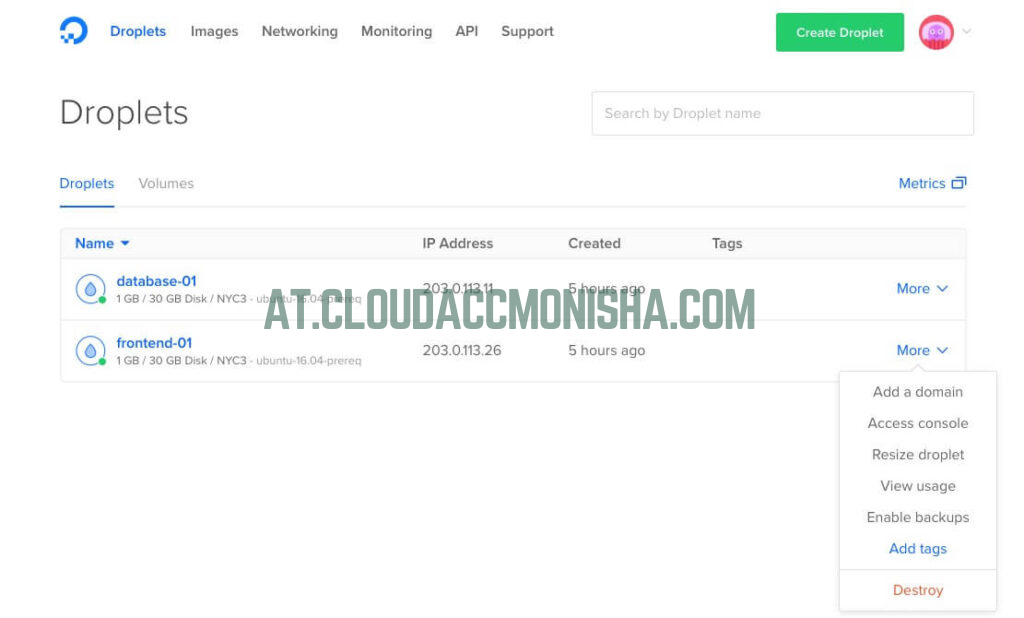 Buy DigitalOcean Accounts